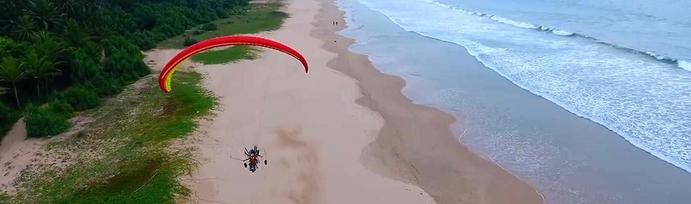 Paramotoring, Bentota