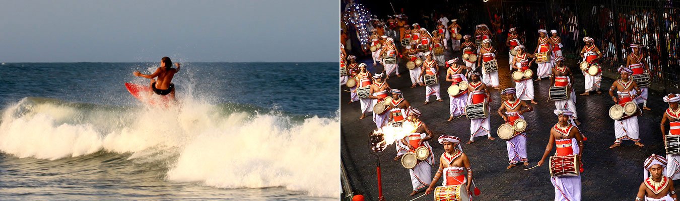 See the world's best cultural pageant while surfing at the world's best place.